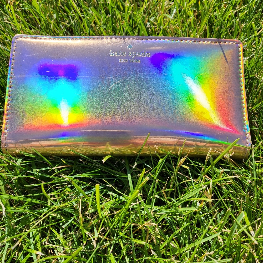 Kate Spade Holographic Wallet